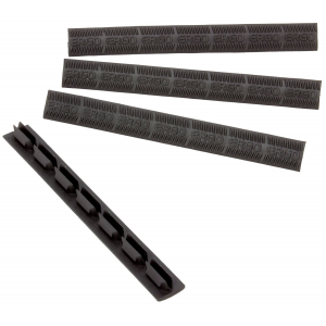 Ergo 4330BK KeyMod WedgeLok Slot Cover Mossberg Textured Black Rubber