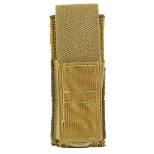 GunfightersINC Kenai Holster Accessories, Mag Pouch, Universal Fit, Nylon with Velcro Pull Tab, Coyote Brown AOKMCOY
