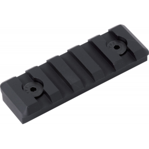 Timber Creek Outdoors M5SPRBL M-LOK 5 Slot Picatinny Rail Black Anodized