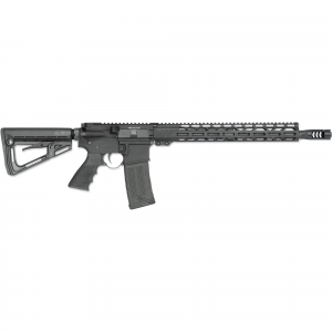 Rock River Arms LAR-15M Tactical Carbine, Semi-auto, AR, 458 Socom, 16 in Barrel, RRA Operator Brake, Anodized Finish, Black, Hogue Rubber Grip, RRA 2-Stage Trigger, RRA NSP2 6 Position Collapsible St - Rock River Arms