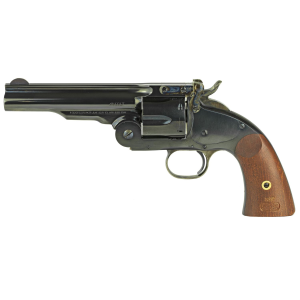 CIMARRON Model 3 Schofield, Single Action, 45lc, 5 In Barrel, Steel, Blued Finish, Wood Grips, 6 Rounds Ca855