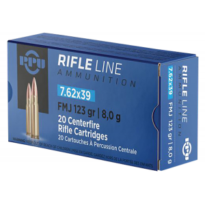 Z PP739F Metric Rifle Rifle Line 7.62x39mm 123 Gr Full Metal Jacket 20 Per Box/ 50 Case Ammo