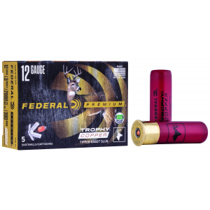 FEDERAL P208tc Premium Vital-shok Trophy Copper 20 Gauge 2.75 In 5/8 Oz Sabot Slug Shot 5 Per Box/ 50 Cs