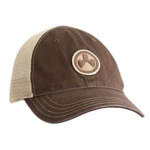 Magpul MAG1105-212 Icon Patch Trucker Hat Brown/Khaki Adjustable Snapback OSFA Unstructured