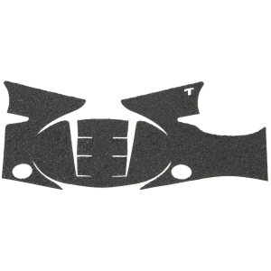 TALON Grips Inc Rubber, Grip, Black, Adhesive Grip, S&W M&P 9MM/357/40 Compact 704R