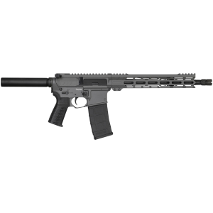 CMMG PE55ADF7ATNG Banshee MK4 5.56x45mm NATO 30+1 12.50, Tungsten Gray Rec, Buffer Tube (No Brace), EML11 M-Lok Handgaurd, Zeroed Ambi Controls & Linear Compensator - Cmmg