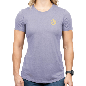 Magpul MAG1341-530-S Prickly Pear Women's Orchid Heather Cotton/Polyester Short Sleeve Small