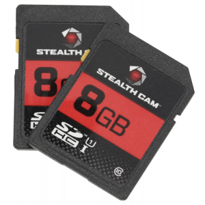 Stealth Cam STC2SD8GB SD Memory Card 8Gb 2 Per Pack
