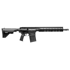 H&K 81000586 MR762 A1 7.62x51mm NATO Caliber with 16.50 in Barrel, 20+1 Capacity, Black Metal Finish, Black Adjustable Stock & Polymer Grip Right Hand, Rifle
