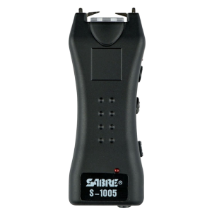 Sabre S1005BK Mini Stun Gun Black Includes Flashlight/Holster/Wrist Strap