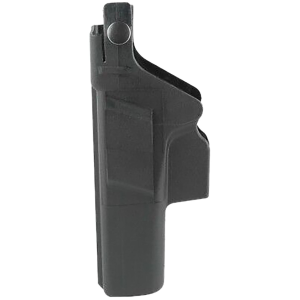 Glock HO000931 Duty Holster OWB Black Polymer w/Thumb Break Retention Strap\t For Use w/Glock 17 Gen3\t4&5/22 Gen 3&4 Only/31 Gen 3&4\t Fits 1.77 in (45mm) Belt\t Left Hand