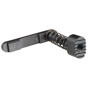 Strike Industries ARSMCBLK Magazine Catch made of Steel with 6061-T6 Aluminum Release Button & Black Finish for AR-Platform