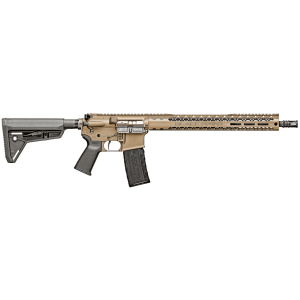 Black Rain Ordnance Spec15 Rifle BRO-CS-SPEC15-FDE, 5.56 NATO, 16 Barrel, Sopmod Stock, FDE, 30 Rds