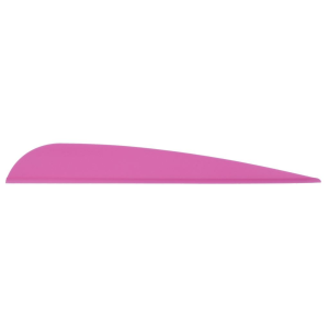AAE Elite Plastifletch Vanes Hot Pink 3875 in 100 pk EPA40HP100