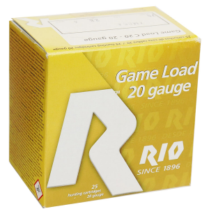  Ammunition RC206MGN Game Load 20 Gauge 3 In 1 1/4 Oz 6 Shot 25 Per Box/ 10 Case Ammo