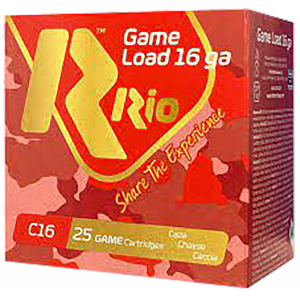  Ammunition RCHV168 Game Load 16 Gauge 2.75 In 1 1/8 Oz 8 Shot 25 Per Box/ 10 Case Ammo