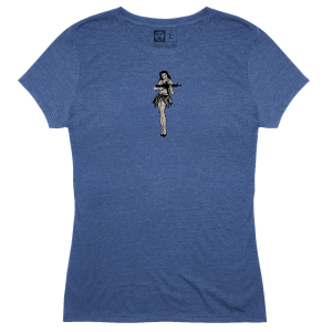Magpul MAG1124-424-3X Hula Girl CVC Women's Royal Heather Cotton/Polyester/Rayon Short Sleeve 3XL