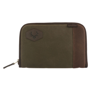 Evolution Outdoor Rawhide Series 44379-EV, Pistol Case, Fits Most Handguns Up to 12 in, Cotton Duck Canvas Construction, Green 44379-EV