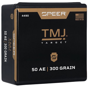 Speer 4490 TMJ 50 Cal .500 300 gr Total Metal Jacket 50 Per Box/ 5 Case