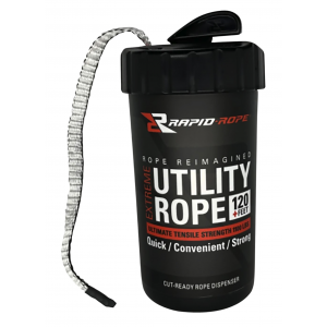 Rapid-Rope RRCW6003 Rope Canister White 120' Long 6.30 in Long