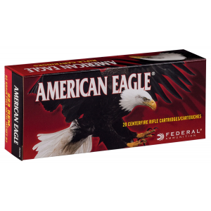 FEDERAL Ae223n American Eagle Rifle 223 Rem 62 Gr Full Metal Jacket Boat Tail 20 Per Box/ 25 Cs
