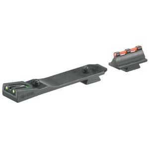 Ruger 90340 10/22 Fiber Optic Sight Set Black Red Front/Green Rear