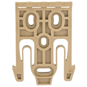Safariland Model 6004-19 Quick Locking System Holster Fork, Single Kit Only, Coyote Brown Finish 6004-19-76