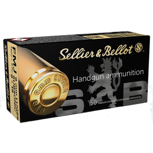 SELLIER & Bellot Sb9suba Handgun 9mm Luger Subsonic 140 Gr Full Metal Jacket 50 Per Box/ 20 Case