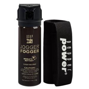 UDAP 3PWH Jogger Fogger Pepper Spray OC Pepper 10 ft Range 1.90 oz - Udap
