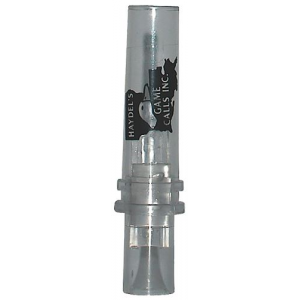 Haydel's Game Calls W81 Wood Duck Squealer Open Call Wood Duck Sounds Attracts Ducks Clear Plastic