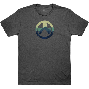 Magpul MAG1136-011-L Men's Cascade Icon CVC Charcoal Heather Cotton/Polyester Short Sleeve Large