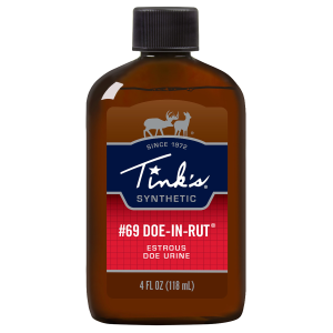 Tinks W5259 #69 Doe-In-Rut Deer Attractant Doe In Estrus Scent 4 oz Squeeze Bottle