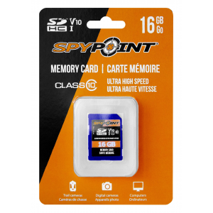 Spypoint 05893 SD Memory Card SDHD UHS-1 16Gb