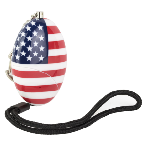 Sabre Personal Alarm, Includes Snap Clip Key Ring, American Flag PA-USA-02