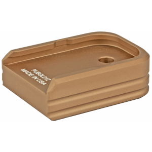 Leapers PUBGL01Z, Inc. - UTG +0 Base Pad, Aluminum, Matte Bronze Color, Anodized Finish - Leapers