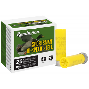 REMINGTON Ammunition 20009 Sportsman Hi-speed Steel 20 Gauge 2.75 In 3/4 Oz 7 Shot 25 Per Box/ 10 Cs