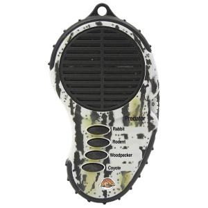Cass Creek 334 Mini Electronic Predator Electronic Call Coyote/Rabbit/Rodent/Woodpecker Sounds Attracts Predators Brown Plastic
