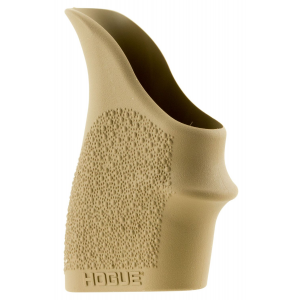 Hogue 18203 HandAll Beavertail Grip Sleeve Textured Flat Dark Earth Rubber for Glock 42\t 43