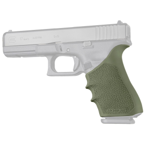 Hogue HandALL Beavertail Grip Sleeve 17021, Fits Glock Gen 1-2-5 17, 17L, 19X,34, 34MOS, OD Green 17021