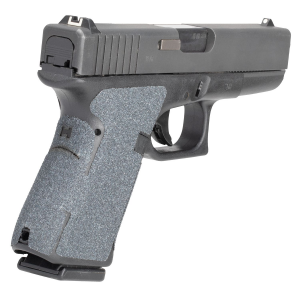 Hogue 17179 Wrapter Adhesive Grip made of Heavy Grit with Black Finish for Glock 17\t 17 MOS\t 19x\t 34 MOS\t 45 & 45 MOS Gen 5 (No Backstrap)