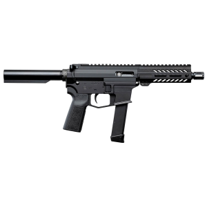 Angstadt Arms AAUDP09P06 UDP-9 9mm Luger 15+1 6 in Black Melonite Threaded Barrel, 5.50 in Free Float M-LOK Handguards, Black Cerakote Aluminum Picatinny Rail Receiver, Black B5 Grips