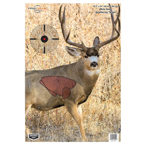 Birchwood Casey 35402 Pregame Mule Deer Paper Target 16.50 in x 24 in 3 Per Pkg