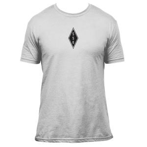 Magpul MAG1280-041-S Engineered to Feed Stone Gray Heather Cotton/Polyester Short Sleeve Small