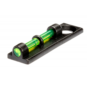 HiViz FL2005G Flame Bead Replacement Front Sight Black | Green Fiber Optic Front Sight Universal Threads