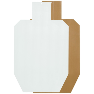 Birchwood Casey 38459 Sharpshooter Brown/White Pistol/Rifle ISPC Silhouette