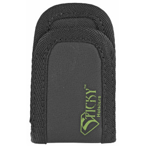 Sticky Holsters MMS Mini Mag Sleeve Single Black w/Green Logo Latex Free Synthetic Rubber