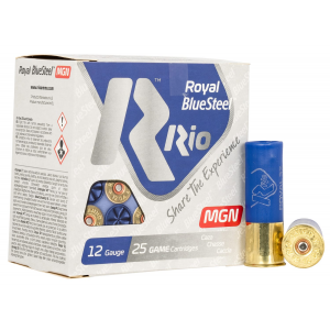  Ammunition RBSM32BB Royal BlueSteel Magnum 12 Gauge 3 In 1 1/8 Oz BB Shot 25 Per Box/ 10 Case Ammo