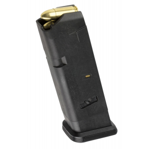 Magpul MAG801-BLK PMAG GL9 10rd 9mm Luger Compatible w/Glock 17 Black Polymer