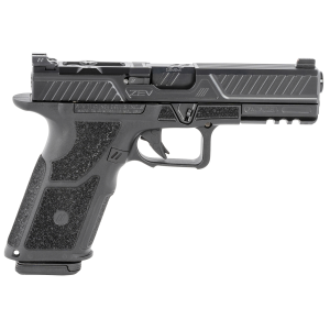 ZEV OZ9-STD-COMBAT-B-B-NS OZ9 Combat 9mm Luger 4.49in 17+1 Black, Black DLC Steel Black Polymer Grip - Zev Technologies