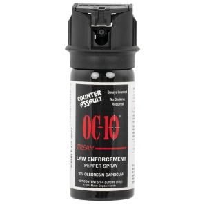 Counter Assault 15067015 Fogger Capsaicin Range 8-10 ft Black
